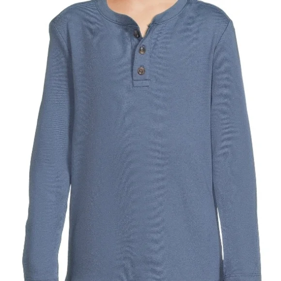 Wonder Nation Boy's Long Sleeve Henley Shirt Sz: 14-16 NWT - Picture 3 of 7